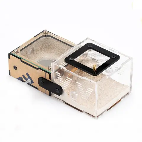 무제한 확장 개미 농장 집(먹이 영역 포함) 콘크리트 개미 둥지 개미집 작업장 여왕 개미 집 마을 보습