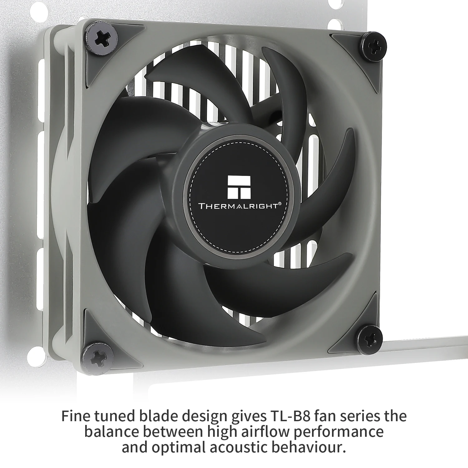 Thermalright 80mm Case Fans TL-B8/B8W CPU Cooling Fans