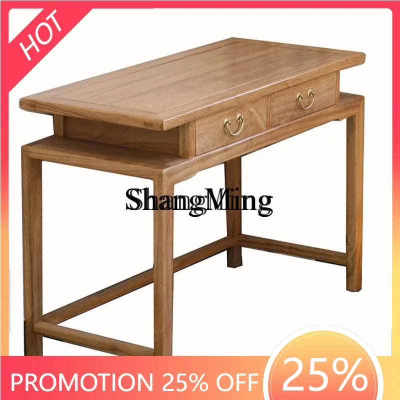 

Мебель из массива дерева CL, небольшой письменный стол, новый кабинет из натурального дерева в китайском стиле