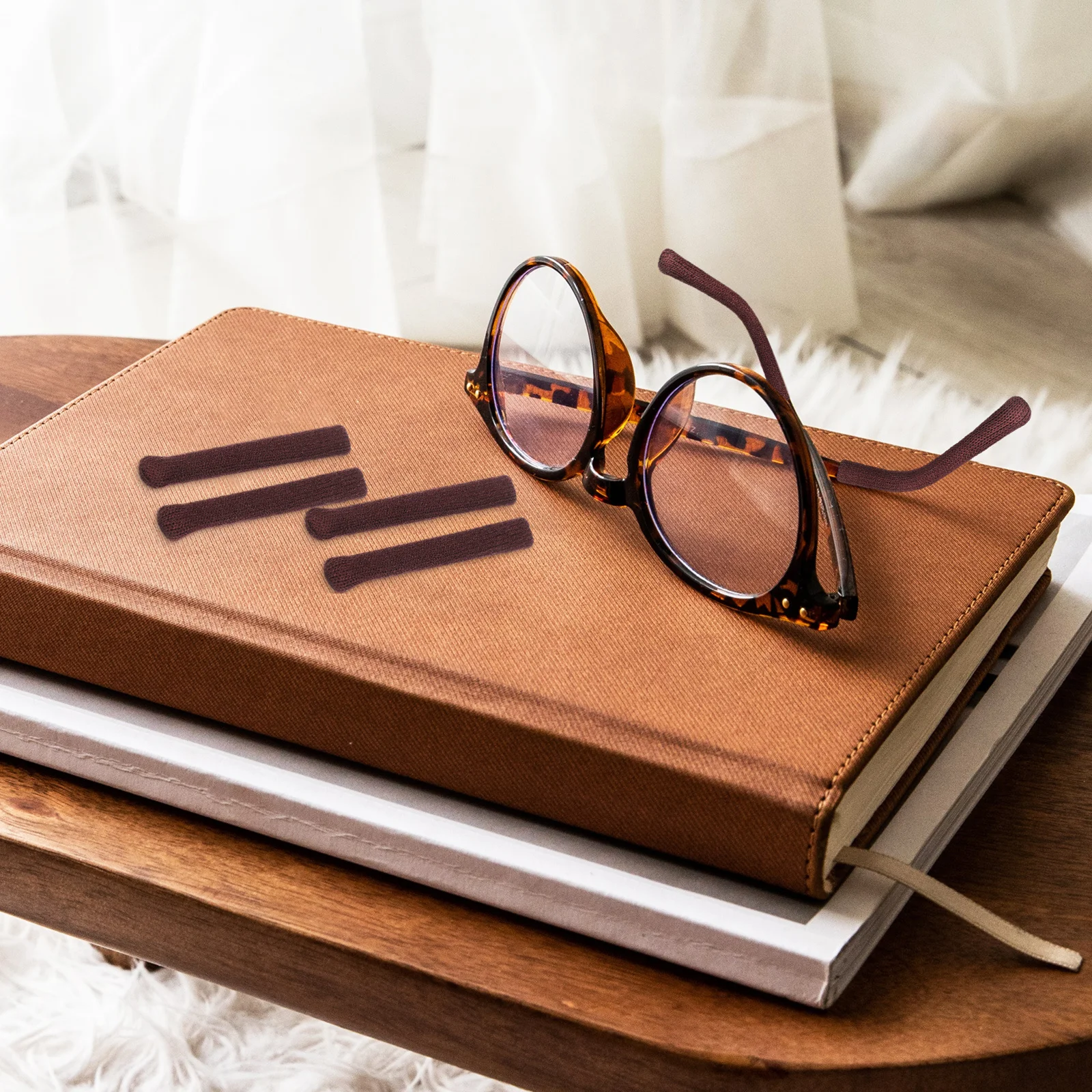 

3Pairs Eyeglass Ear Pads Soft Breathable Anti Slip Glasses Ear Cushions Eyeglass Arm Covers Comfortable Glasses Accessories