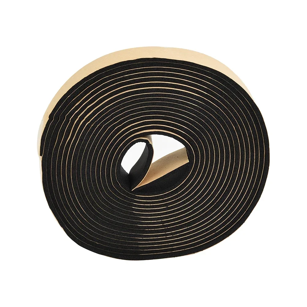 

Foam Sealing Strip 20mm*5m*3mm Rubber Universal Weatherstrip Rain Visor With M Double-Sided Tape Accessories Dustproof