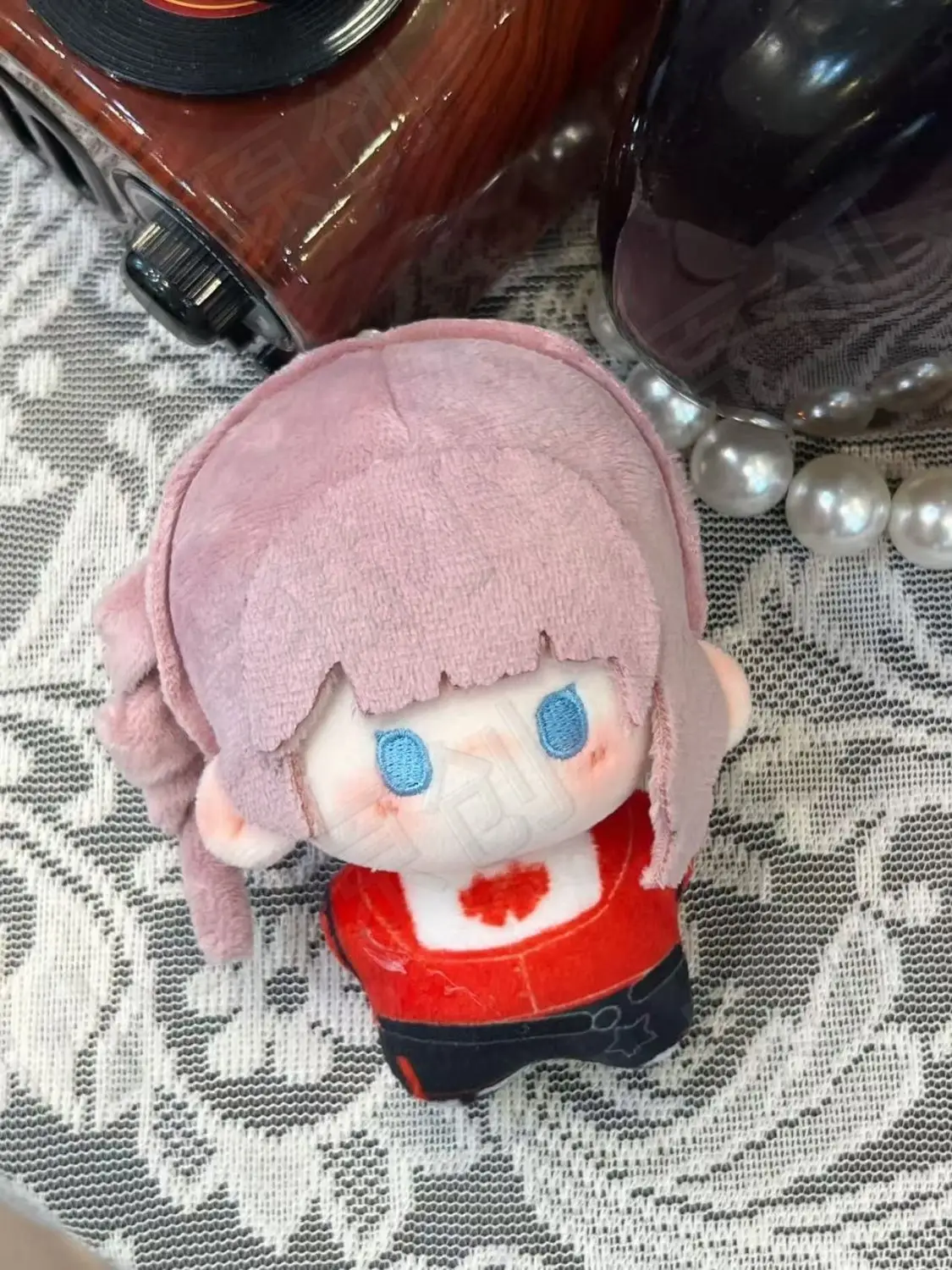 

Anime Girl Mochizuki Honami Mini 10cm Adorable Plush Cotton Doll Cartoon Printed Starfish Body Pendant Keychain Toy