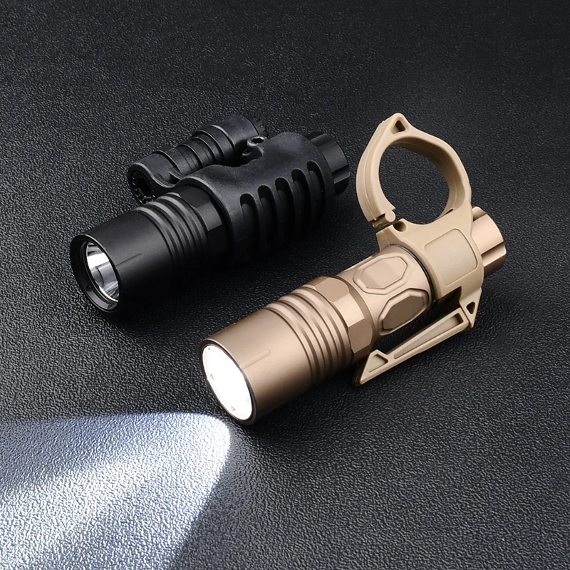 WADSN Micro PLHV2  Tactical Flashlight Weapon Scout Light For Fast Helment 1000LM Handheld Version Airsoft Accessories Hunting