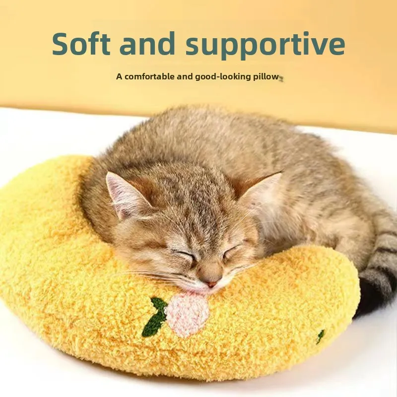 

2026 New Soft Pet Pillow Mat for Cats Dogs, Warm Flannel Blanket Cushion for Pet Bed