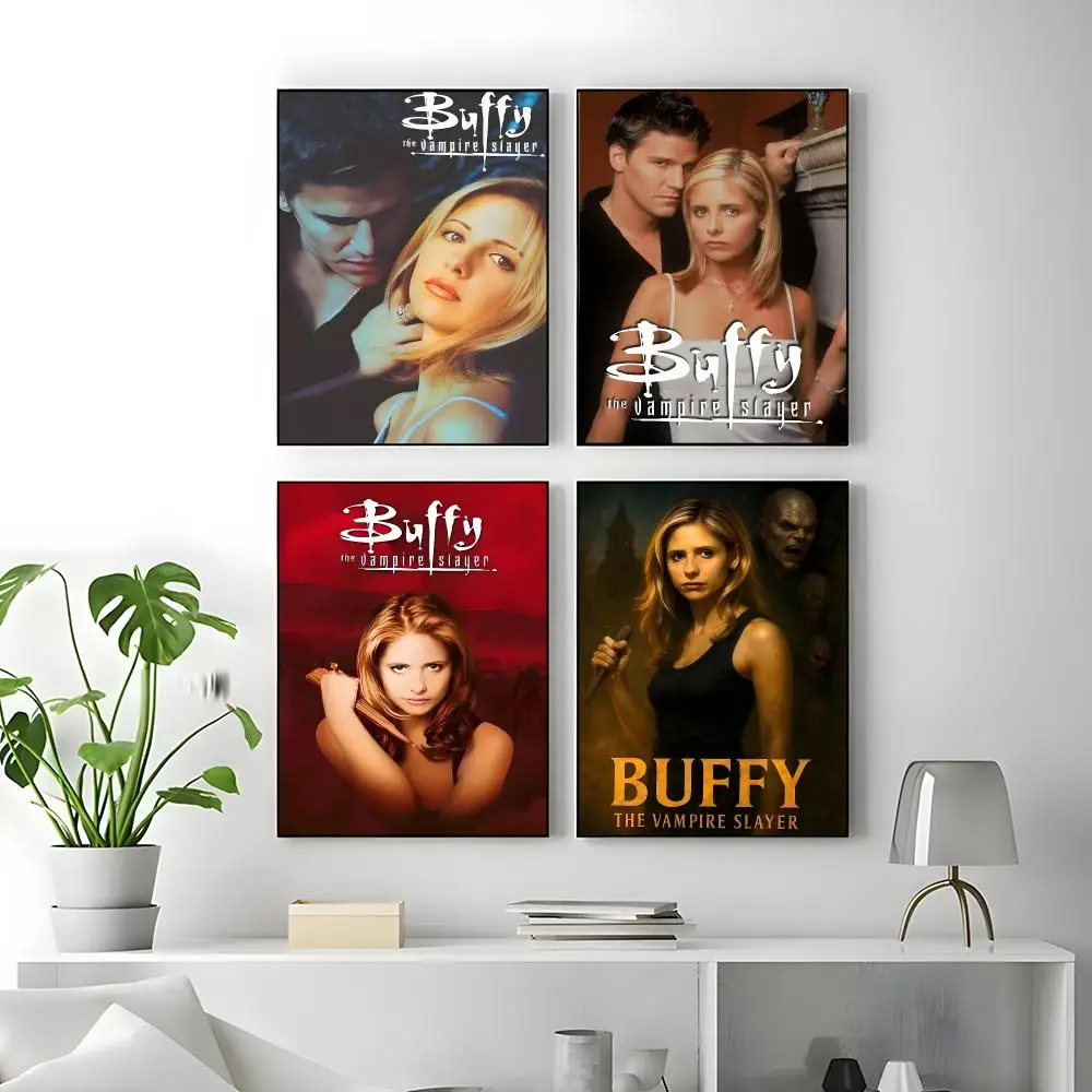 Movie B-Buffy the Vampire Slayer Poster Poster High Quality Wall Art for Home Office Bedroom Living Room Perfect