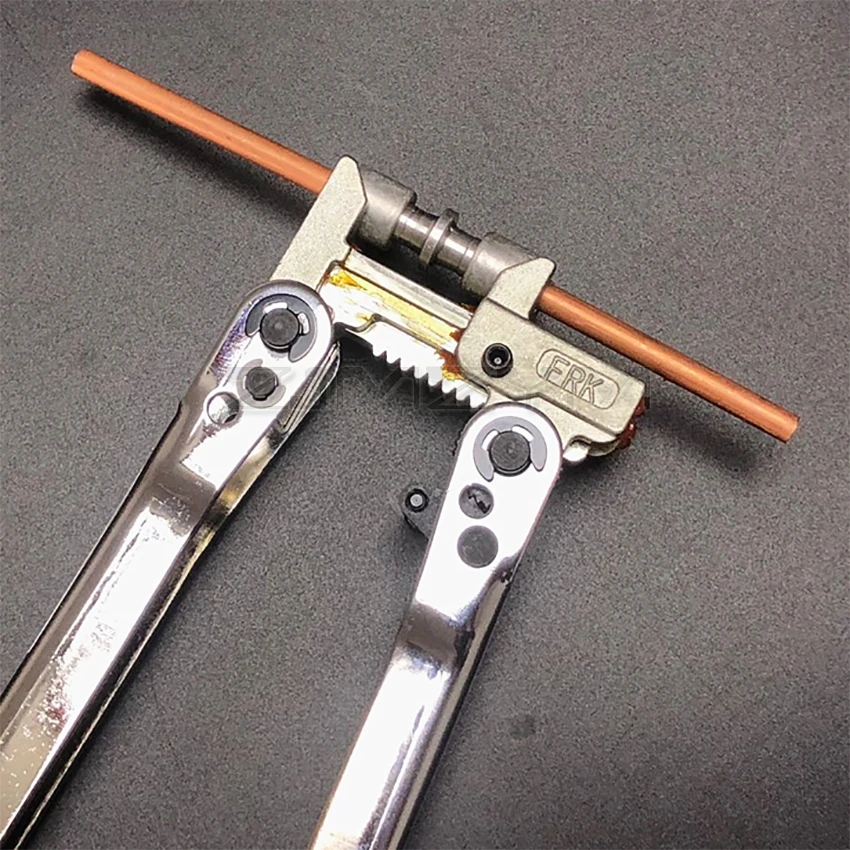 Locke ring crimping pliers, refrigerator cabinet refrigeration maintenance, welding free tool, quick closing composite ring