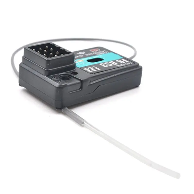 YSUN-For Flysky FS-BS3 3CH Receiver For RC Controller FS GT2 GT2B GT3B GT3C T4B CT6B T6 RC Car Boat Spare Parts Accessories
