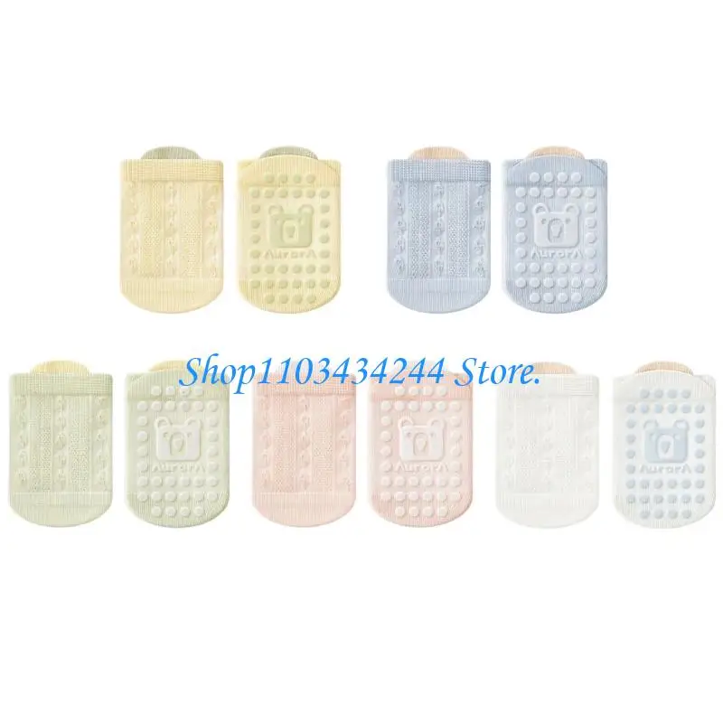  5 Pair Cartoon Floor Socks Warm and Cotton Infants Hosiery Set Indoor Nonslip Walking Socks for Baby and Toddler