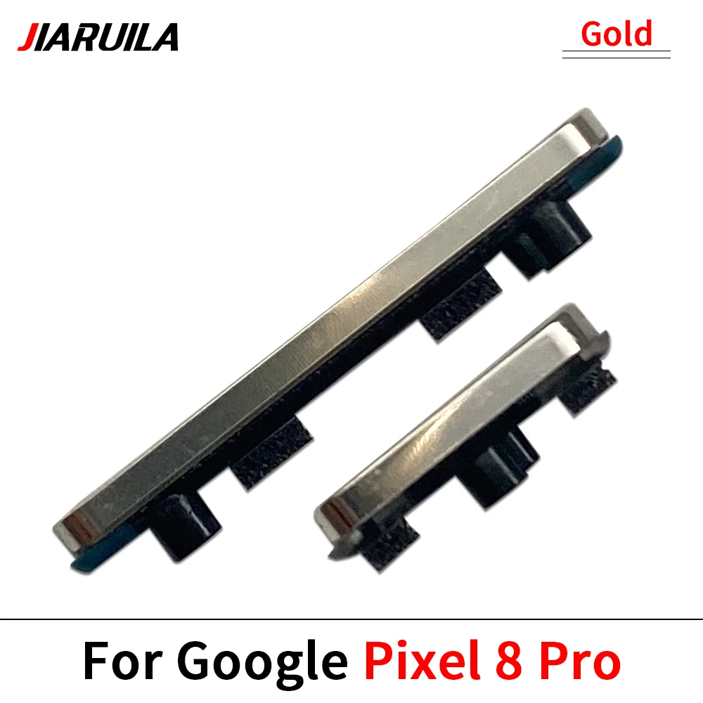 NEUES Set aus seitlichen Lautstärketasten + Ein-/Aus-Tasten als Ersatzteil für Google Pixel 5 / 5 Pro / 8 / 8 Pro / 8A – Detail 4