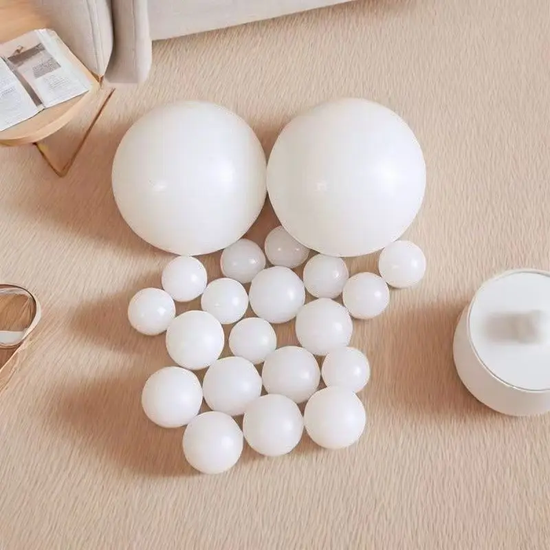 1/1.2/1.5/1.588/2/2.381/2.5/2.778/3/3.5/4/4.5/4.763/5mm-50.8mm POM Ball Ultra Precision Grinding Solid Ball Hard Plastic Ball