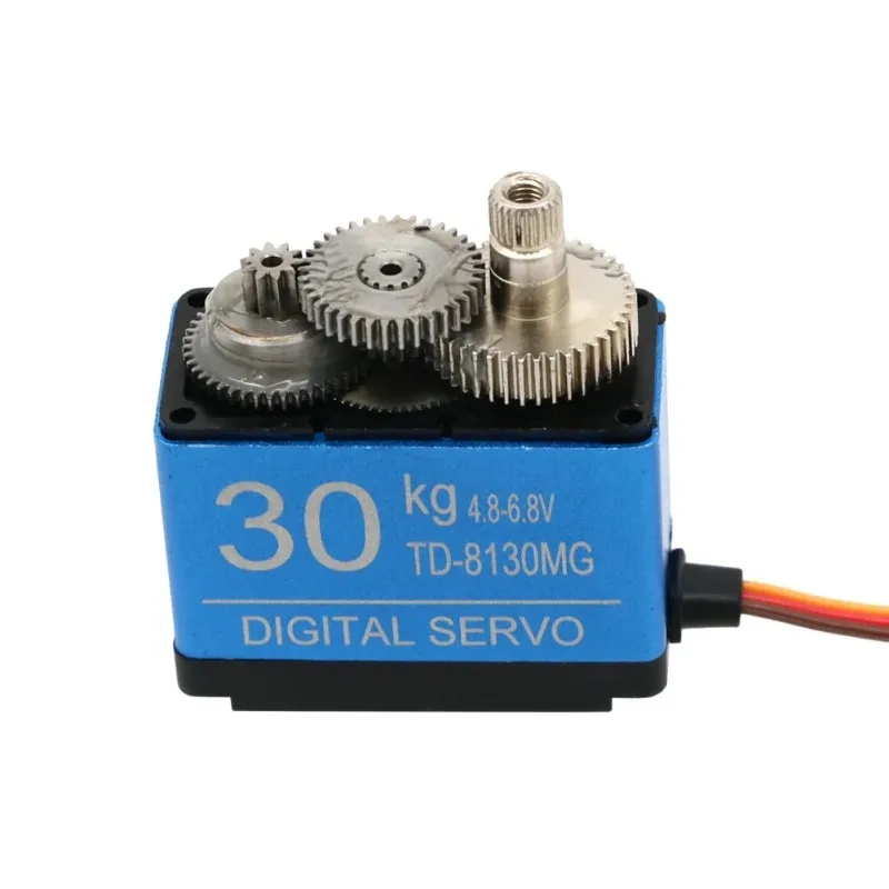 

Waterproof 20KG 25KG Servo 180 Degree Large Torque Digital Servo Metal Gears 25T Servo Arm