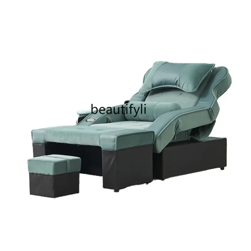 

LElectric Recliner Massage Couch Ear Cleaning Massage Sofa Electric Foot Bath Sofa