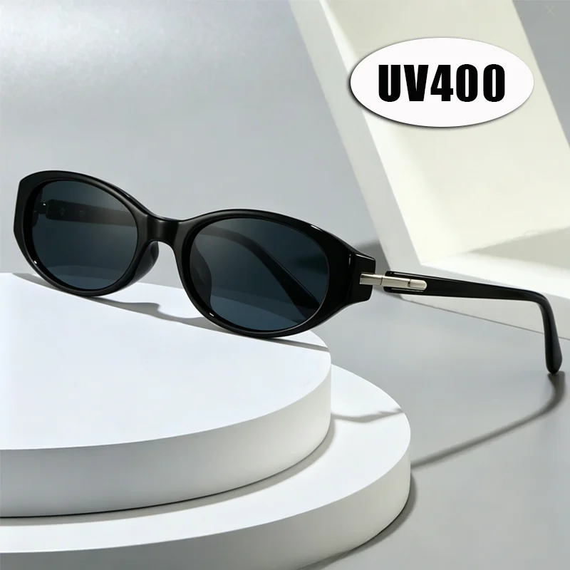 

2026 New Minimalist Oval Sunglasses Retro Luxury Brand Designer Shades Eyewear for Women Men Outdoor Fishing Shades UV400