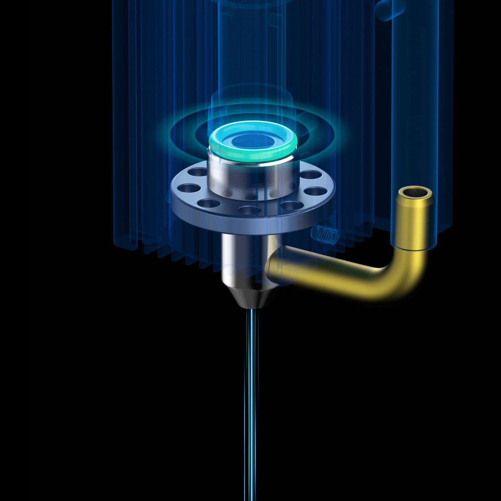 SCULPFUN S9 Air Assist Nozzle Kit（With 110V 220V Air Pump）   High speed Air Assist   Full Metal Structure   Official Desig