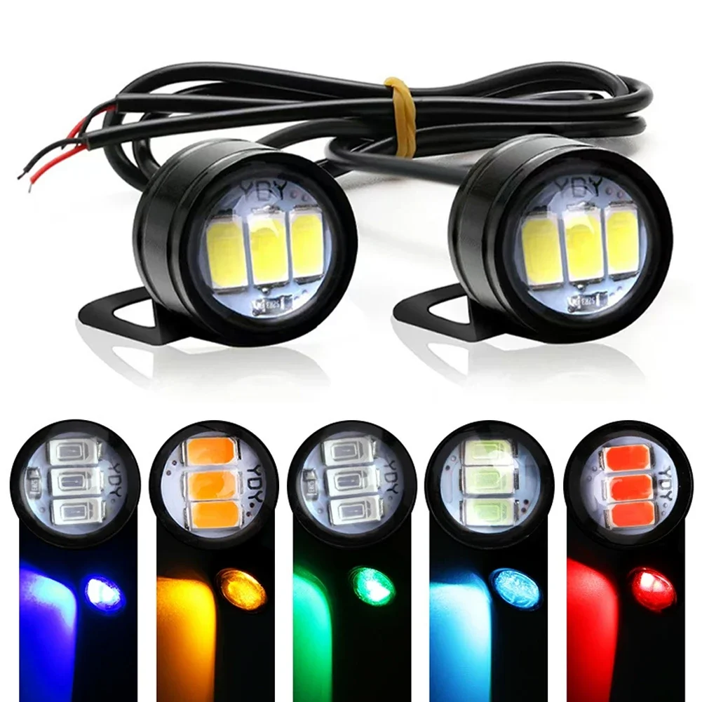 

2PCS Eagle Eye Mirror Light DRL Backup Bulbs Car Auto Motor Led Turn Signal Reverse Parking Brake Trunk Lamp Daylight Waterproof