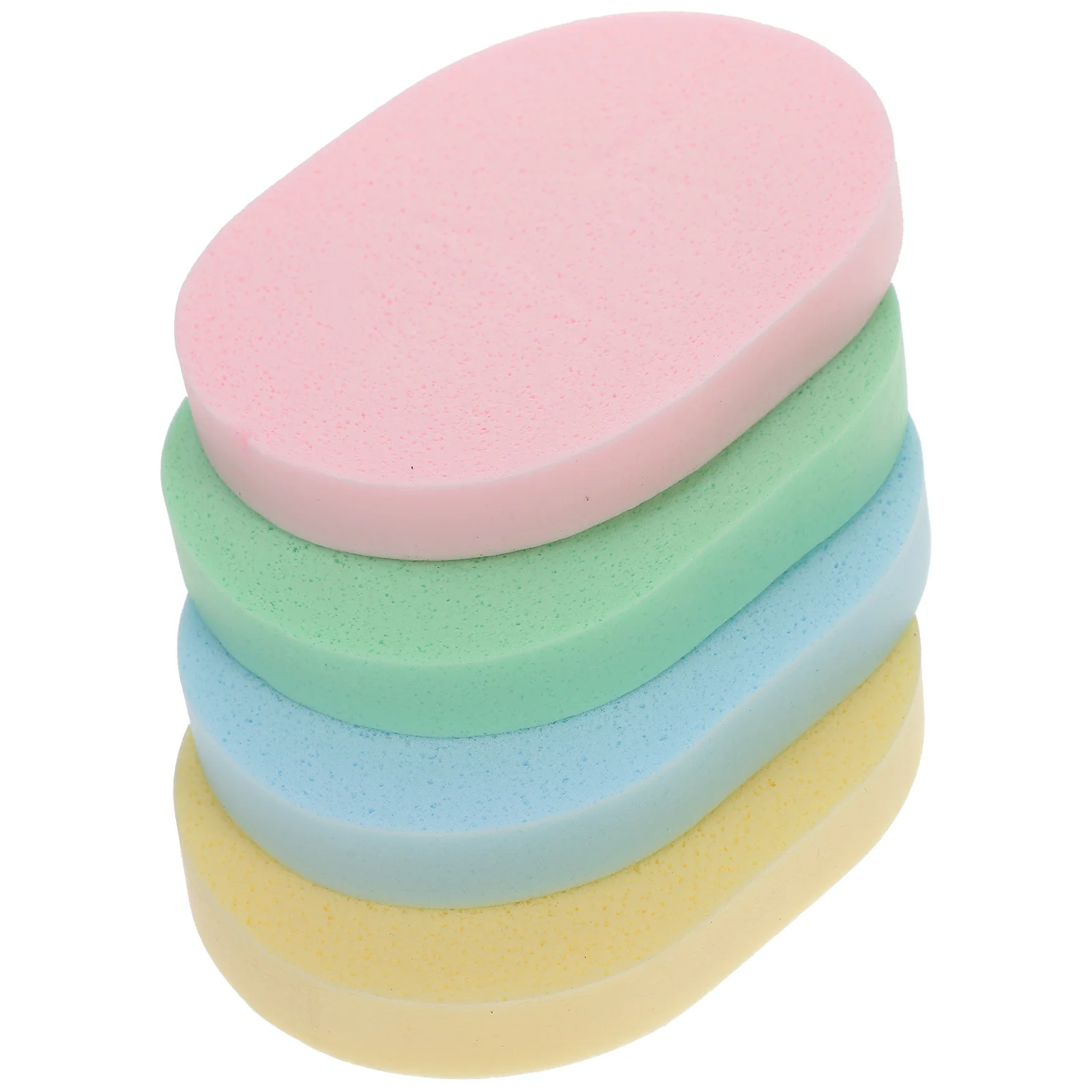 4 Pcs Sponge Car Facial Cleanser Dad Baby Shower Pva Mop Compressed Sponges Face Wash for Women