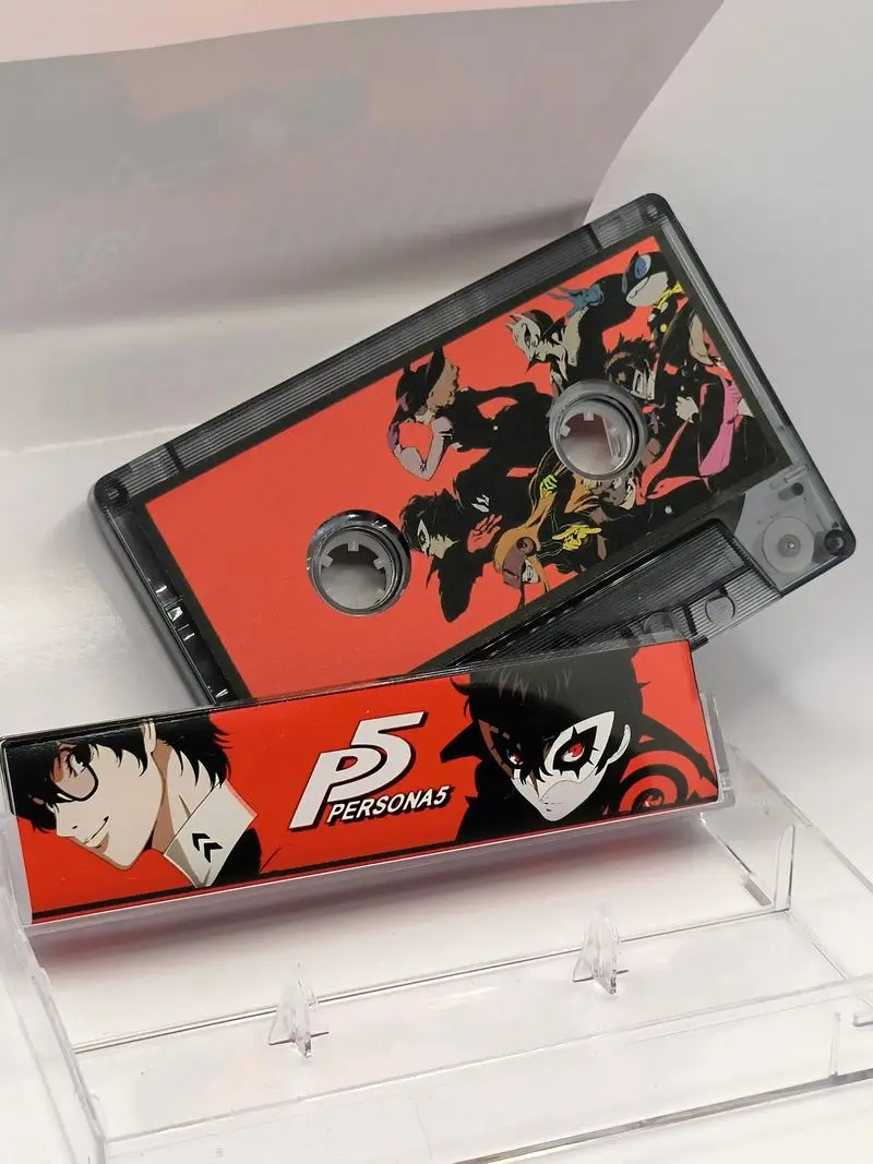 Anime Game P5 Persona 5 Shoji Meguro Music Tape Greatest Hits OST Album Cassettes Cosplay Recorder Walkman Soundtracks Box Gift