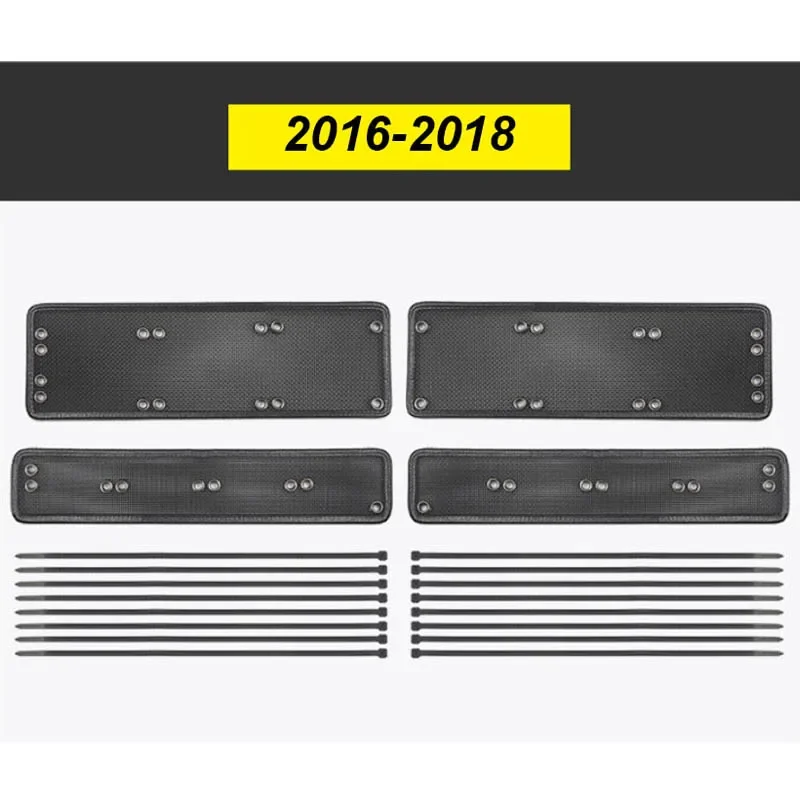 Car Middle Insect Screening Mesh Front Grille Insert Net Anti-mosquito Dust for Toyota RAV-4 RAV4 2021 2020 2019 2016-2018