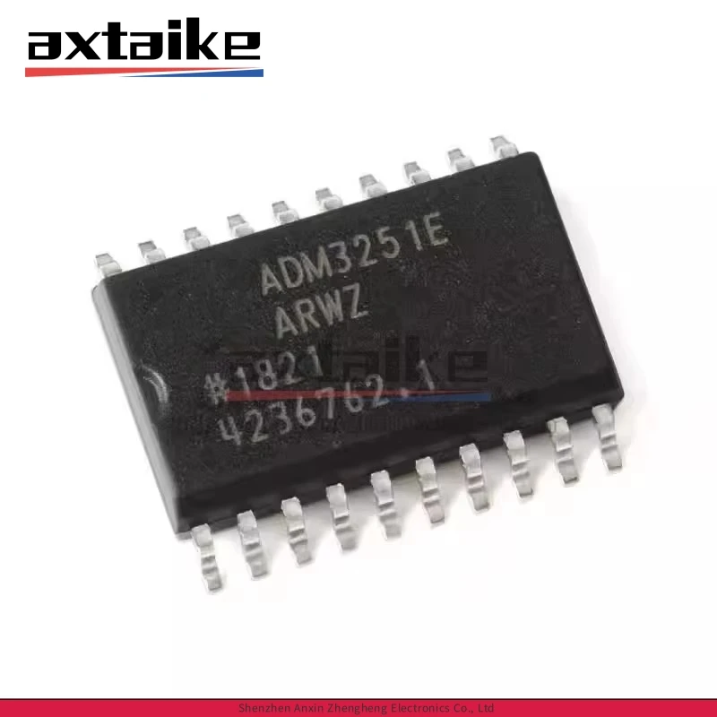 

ADM3251EARWZ SOP-20 ADM3251 Isolated Single Channel RS-232 Line Driver Receiver IC ADM3251E ADM3251EARWZ-REEL SMD