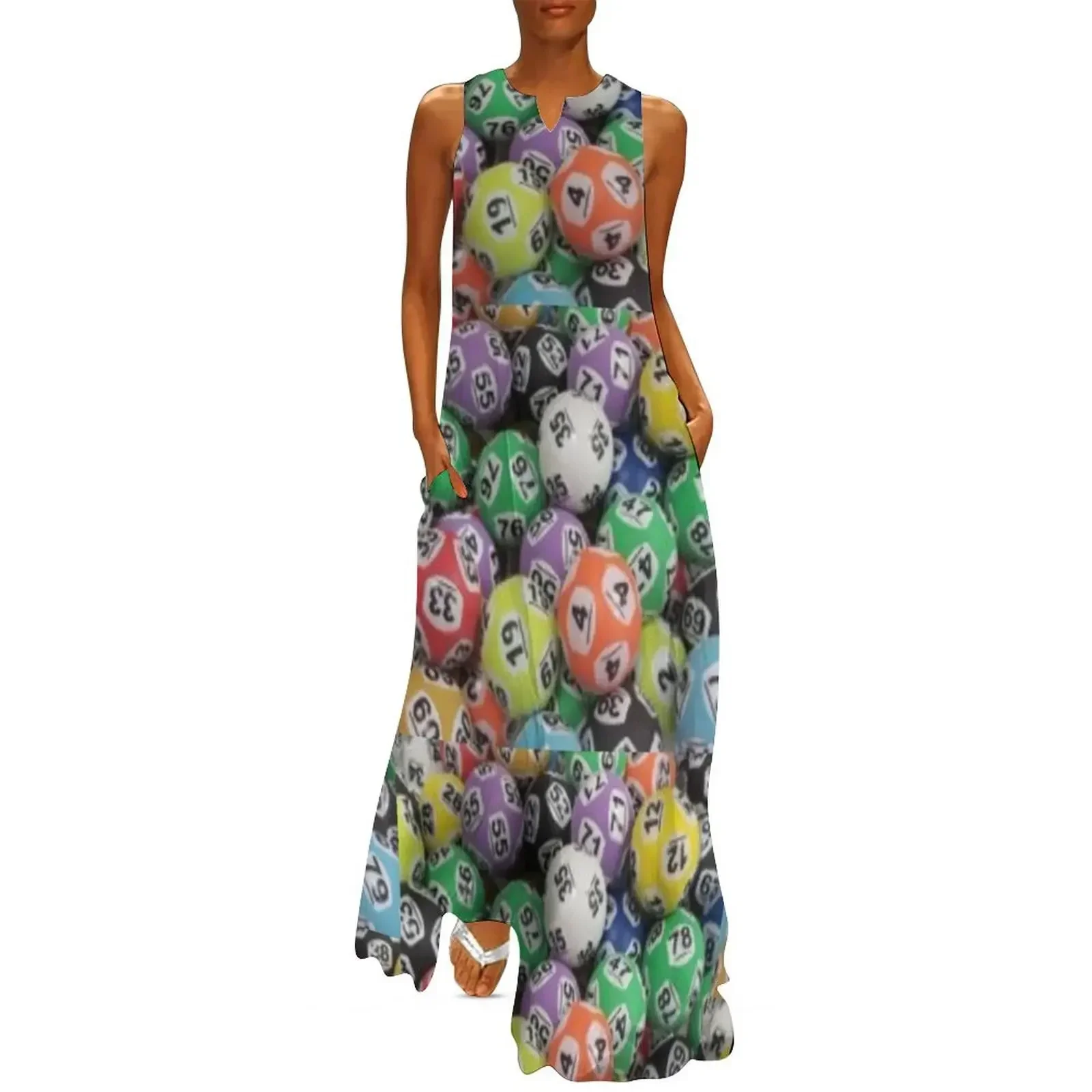 

Lotto Balls Long Dress Dress vintage summer dresses for women 2025 elegant dress