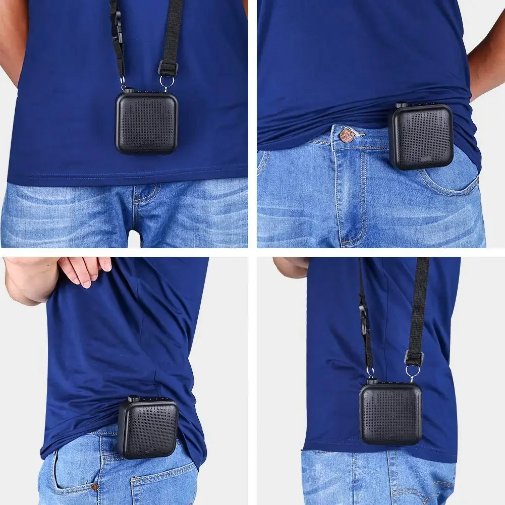 【مخزون محدود!】متضمن الميكروفون مضخم صوت محمول مكبر صوت صغير قابل لإعادة الشحن ومكبر صوت خفيف الوزن للمعلمين