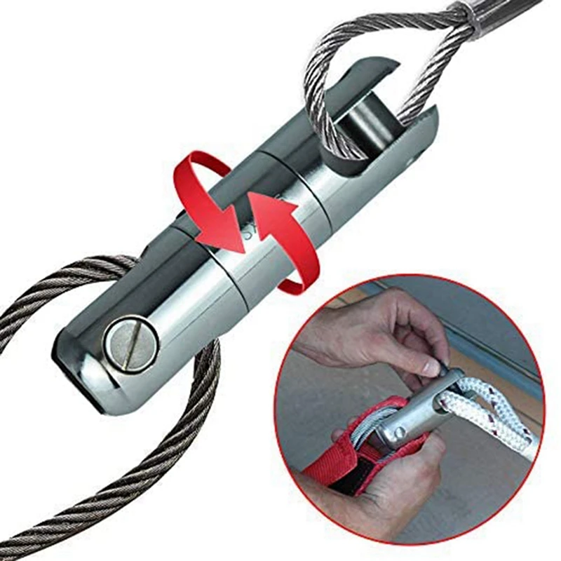 Cable Pulling Swivel Wire Bearing Breakaway Swivel 5 Ton - 2Pcs