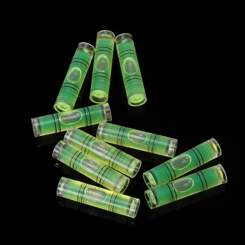 10 ชิ้น Bubble Spirit Level Vial สำหรับเครื่องใช้ไฟฟ้าเครื่องซักผ้าภาพแขวน Mark วัดเครื่องมือ Drosphip