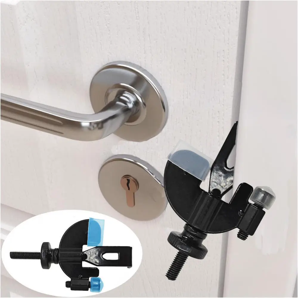 Hotel Anti-Theft Security Portable Door Locks Providing Additional Privacy And Security For Homes And Apartments Door Stopper