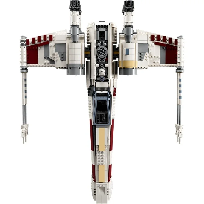 MOC Bricks 75355 UCS X Fighter Building Blocks Technical Spaceship Toys for Boys Adults Construction Christmas Birthday Gifts