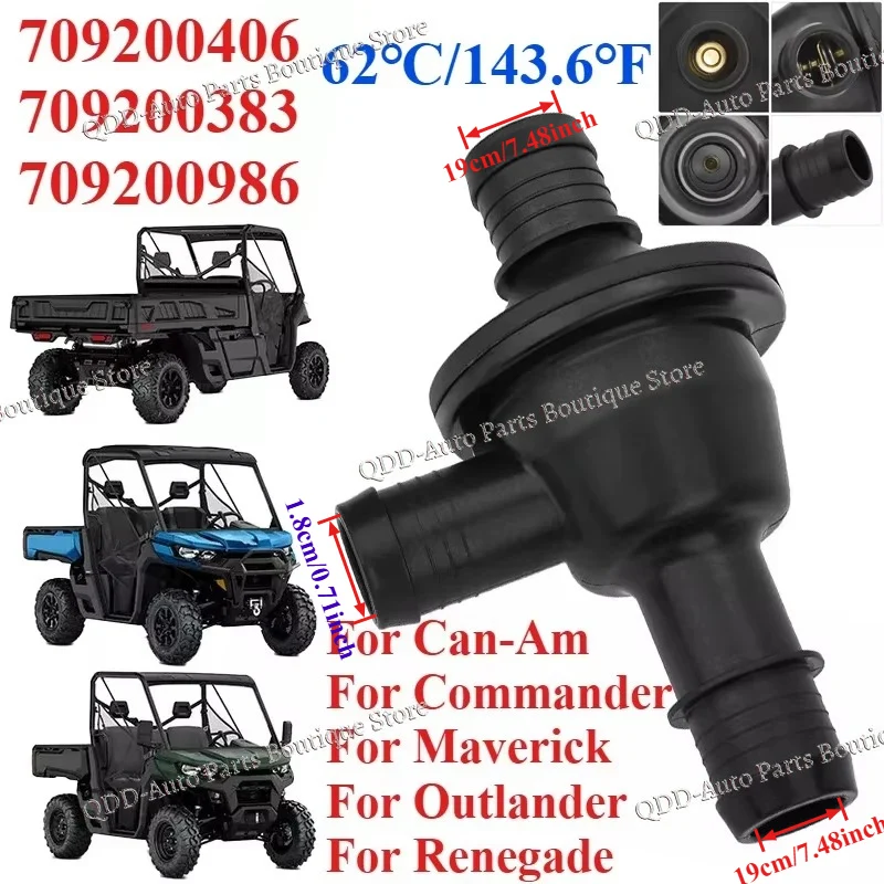 62℃ 709200406 709200383 709200986 Thermostat For Can-Am Maverick Commander Outlander Renegade MAX650 650 850 1000 800R 1000R