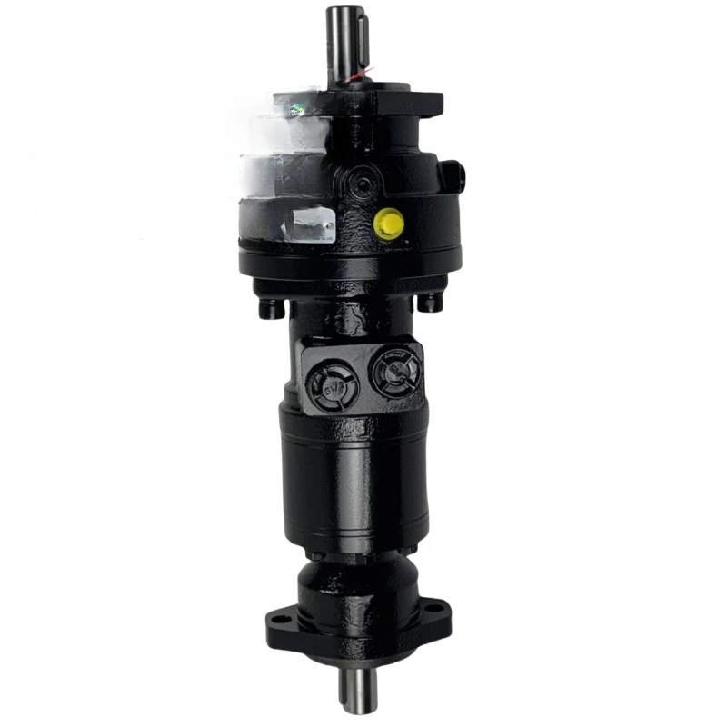 

Double shaft hydraulic motor with brake