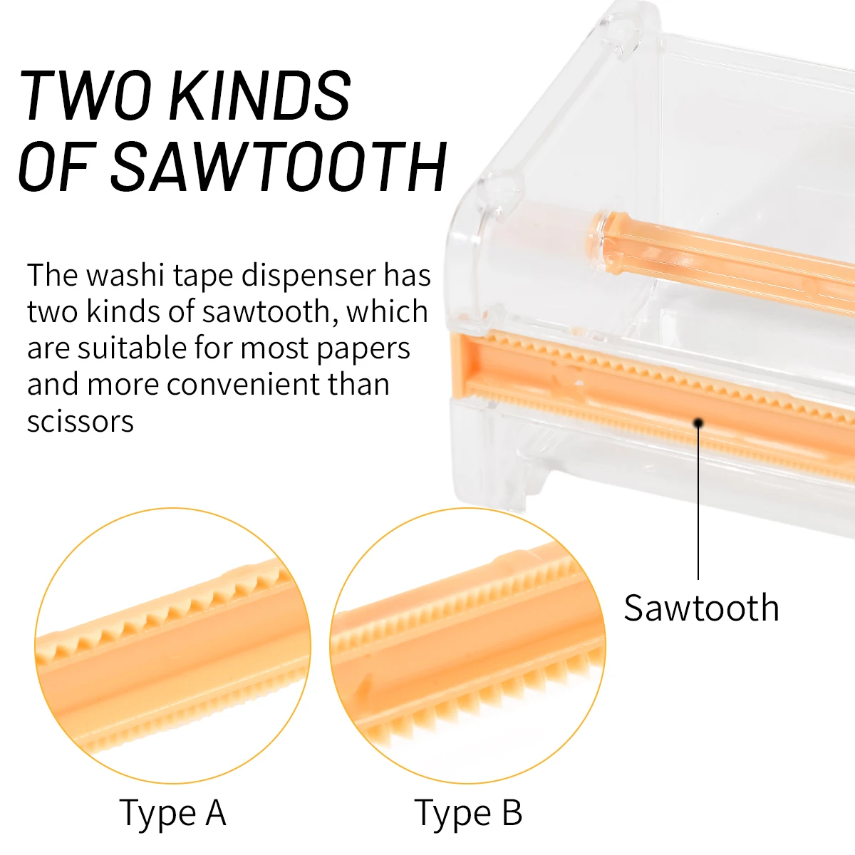 24 Rolls Eyelash Extension Tape with Acrylic Dispenser, Breathable Non-Woven White Lash Tape & Transparent Multi-Roll Cutter