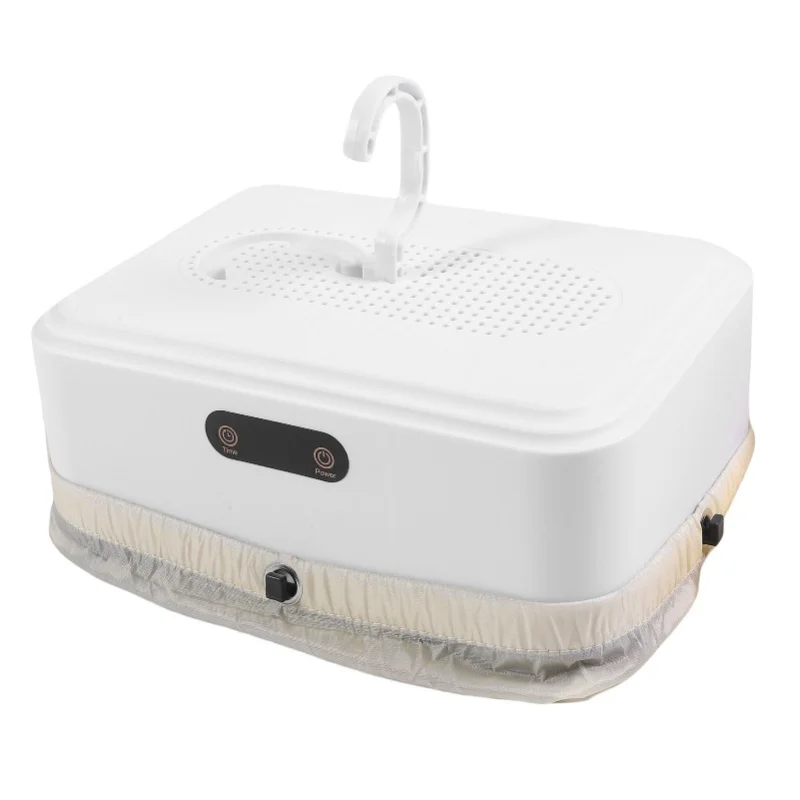 Portable Electric Clothes Dryer Travel Home Foldable Dry Bag Timer Digital Display Fast Drying