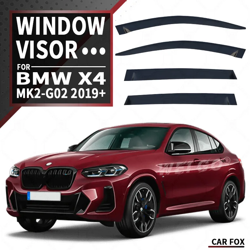 

For BMW X4 rain side window baffle BMW X4 F26 G02 Window visor