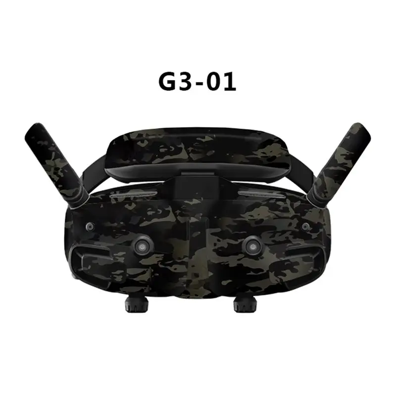 New Arrivals-Colorful PVC-Stickers For DJI Avata 2 For DJI Goggles 3 Glasses Skin Protection Accessory Sticker
