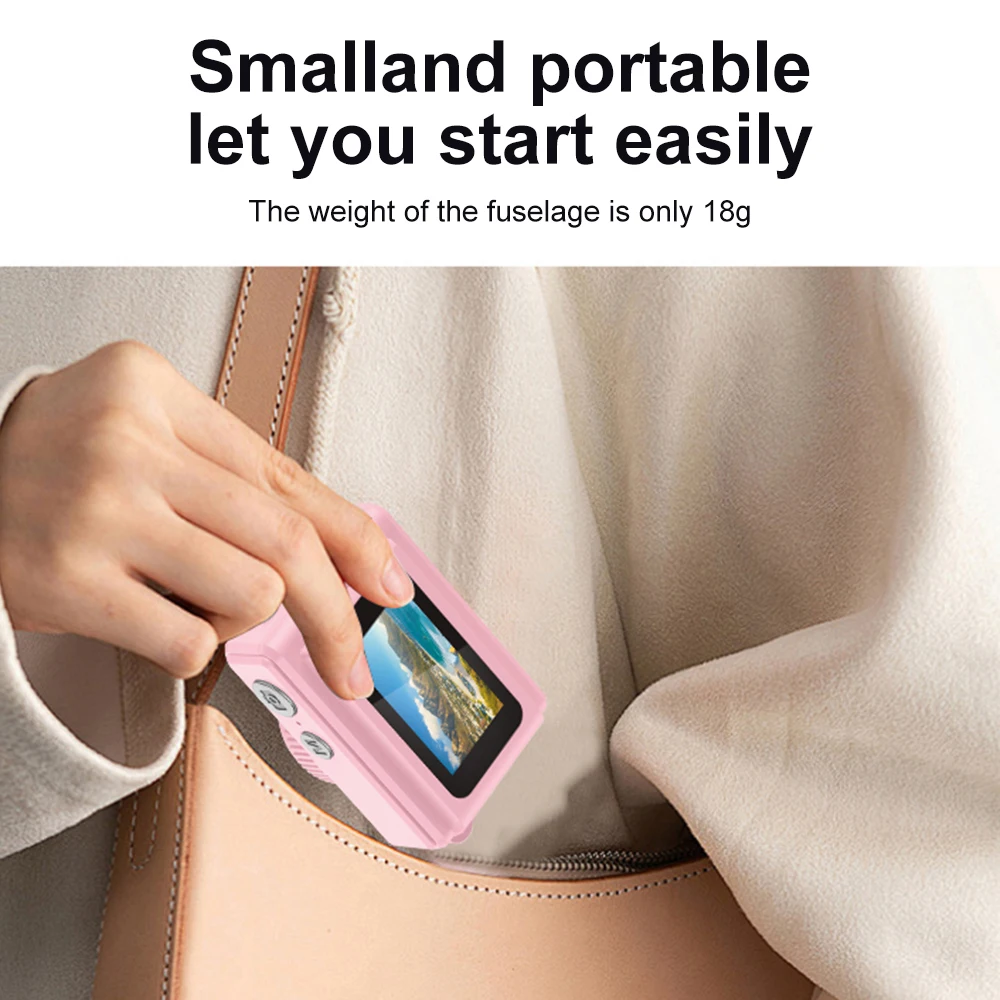 Mini Camera With Screen Indoor Home Outdoor HD 1080p Kids Camcorder Indoor Sport Video DV Recorder Body Cam Support TF Card - Image 3