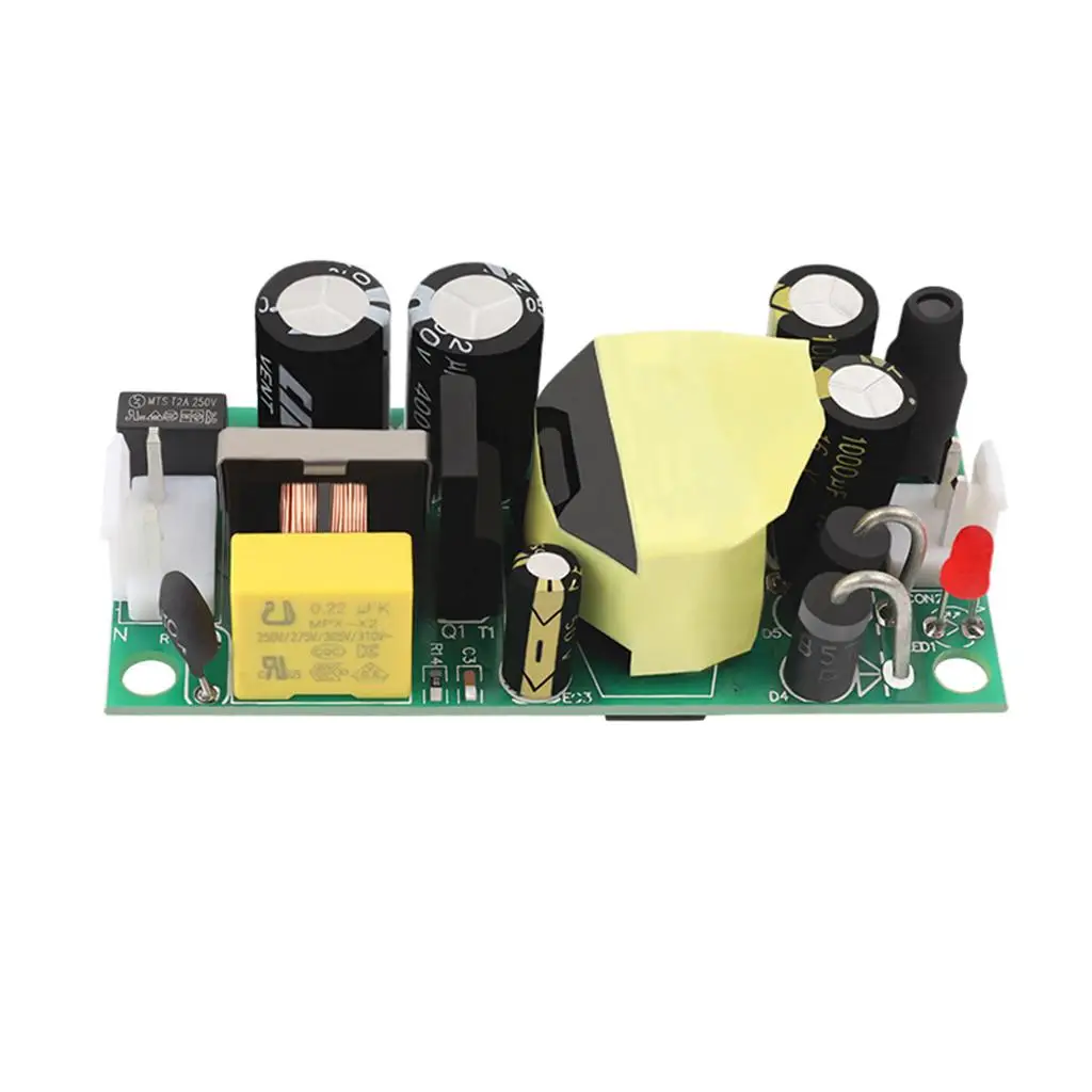 Compact Power Adapter DC Power Converter Module 24W Switching Supply Board for Inverter Current Converter 12V to 110V System