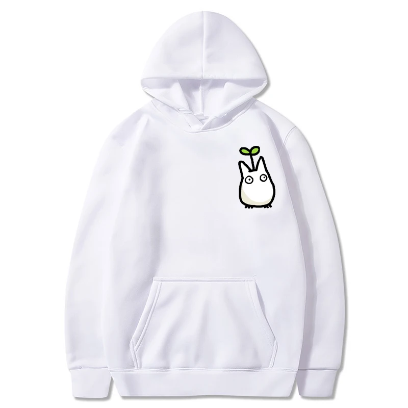 2024 Women\'s Long Sleeves Studio Ghibli Hoodie Totoro Sweatshirts Hoodies Autumn Winter Japanese Anime Printing Men