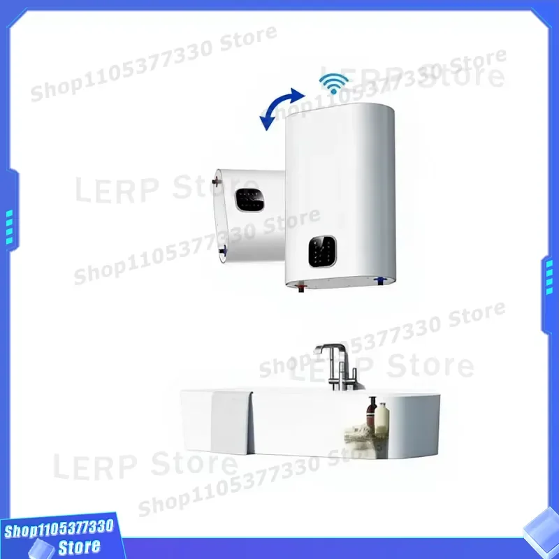 1800W Electric Water Heater 30L to 100L Capacity Double Tank Vertical Horizontal Design Intelligent Temperature Control for
