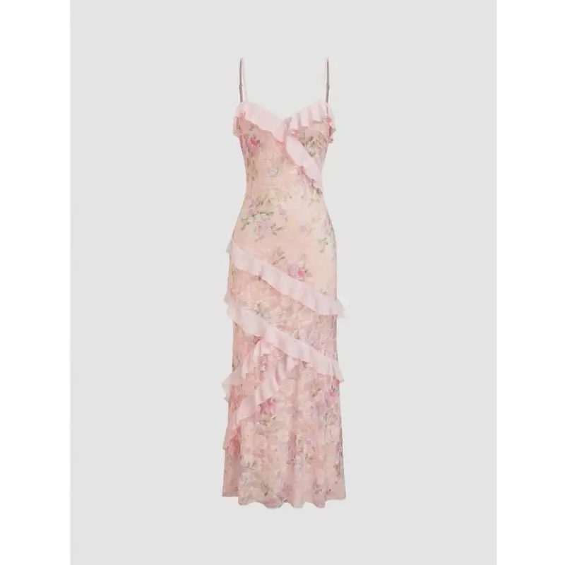 

Size Lace Floral Pleated Long Skirt Men's Casual Sport Suit ort Pants Seven Sve T-irt Autumn Season