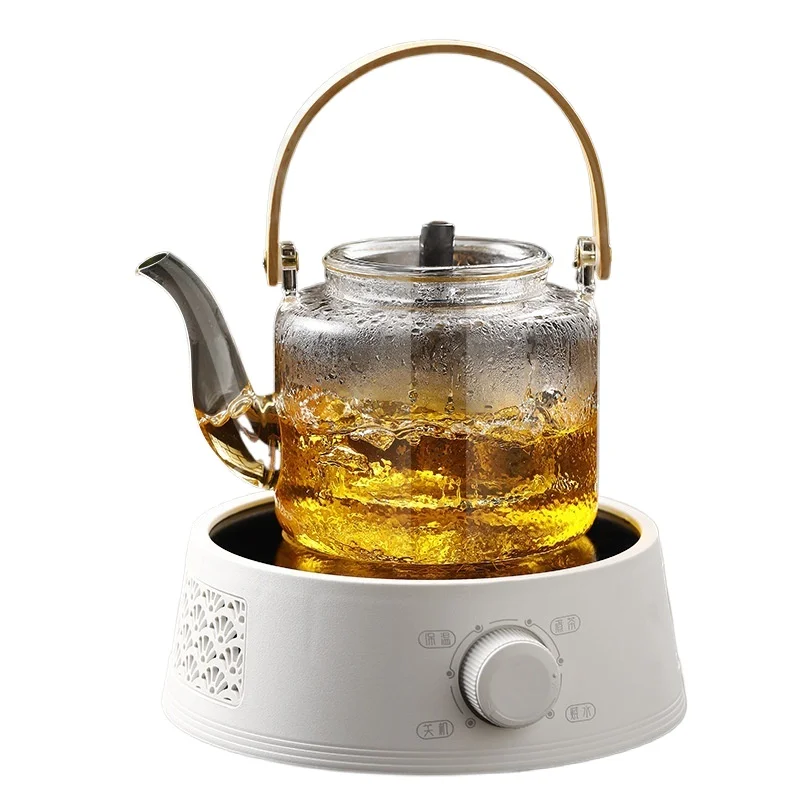 

Household tea maker Automatic electric ceramic stove Large capacity high temperature resistant thickened filter glass kettle