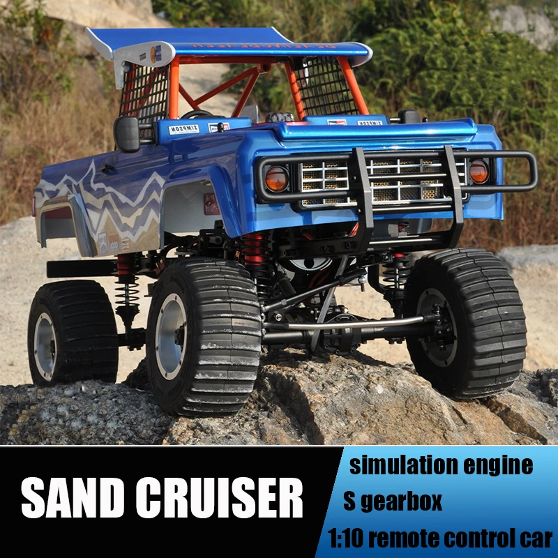 TOYAN FS-L200A Engine 1/8 RC Car KIT Version with Twin-Cylinder Four-Stroke Gas Version Engine Model RC Off-Road Car for Adults