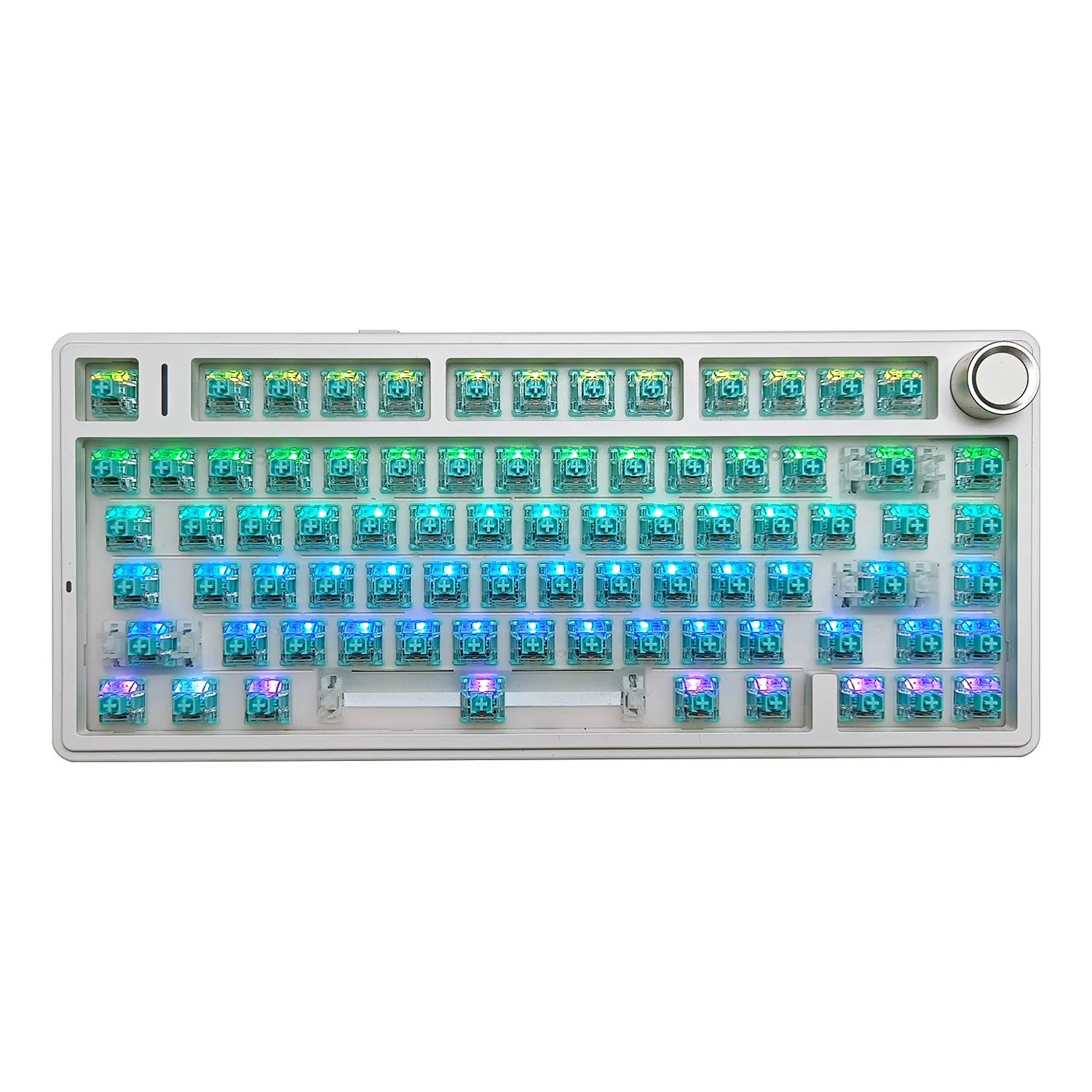 Haimu interruptor de sal marinho silencioso linear tátil 5 pinos prelubado de fábrica interruptor permutável quente para jogos de teclado mecânico e escritório