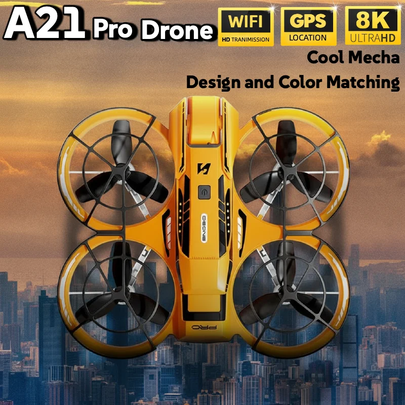 Hot for Xiaomi Original A21Pro Drone GPS 8K Professional Aerial Photography Remote Control Aircraft 5G HD Camera Quadcopter Toy