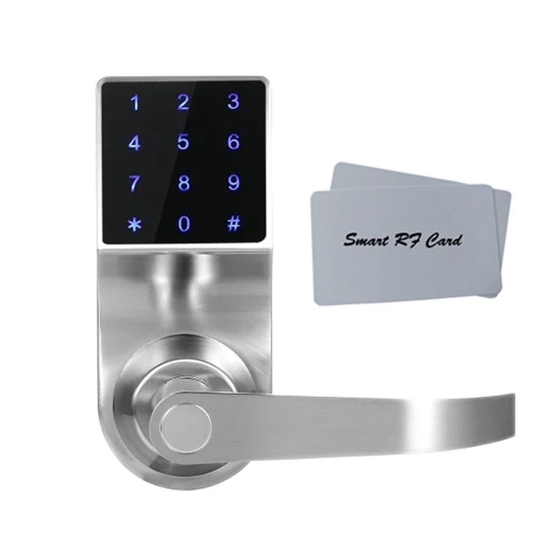 

Electronic Trusted Digital Keyless Door Lock Password Intelligent Lock For Home & Office Security, Touchscreen