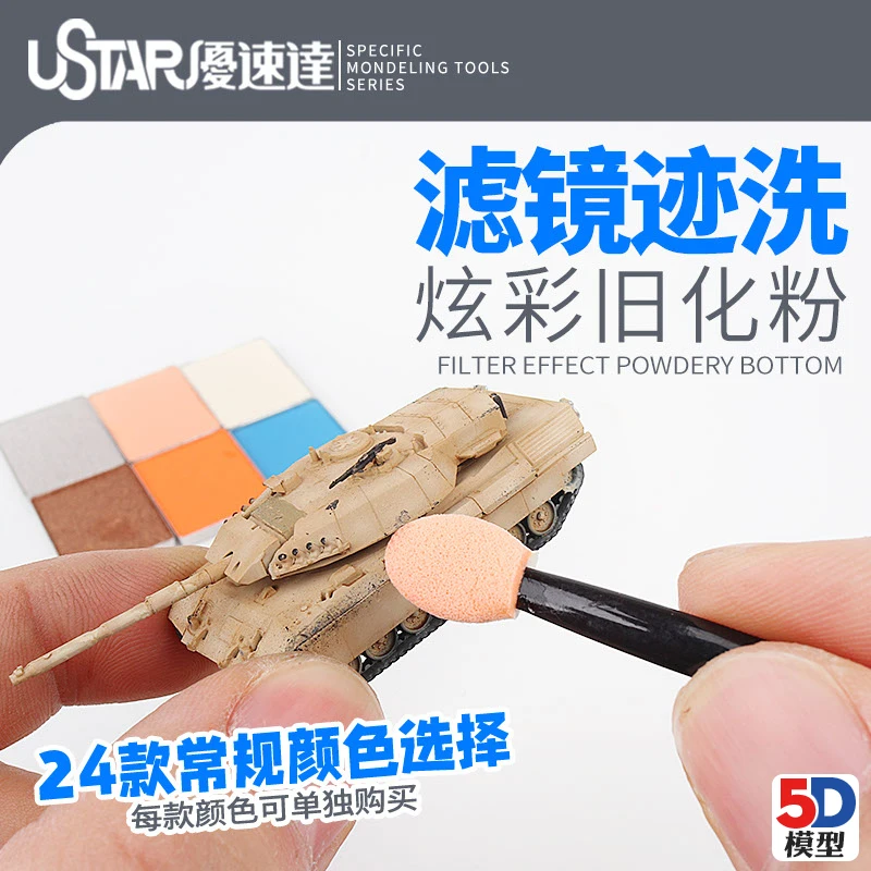 

Стиральная сухая сканирующая старая военная модель, фильтр Trace, 24 цвета, UA91670-91693, аксессуары для хобби, сделай сам