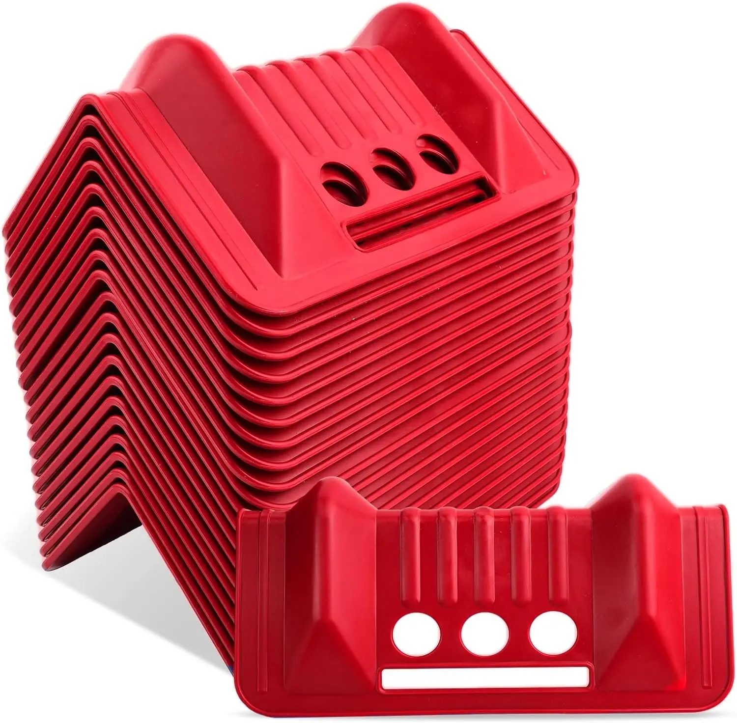 

20 Pack Heavy Duty Corner Edge Protectors for Cargo Loads, Pallets, Trailers, and Trucks