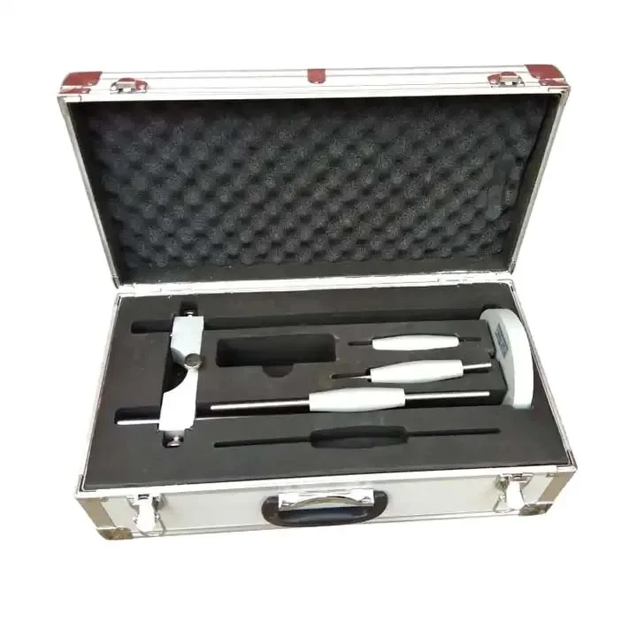 Comparador de comprimento de cimento