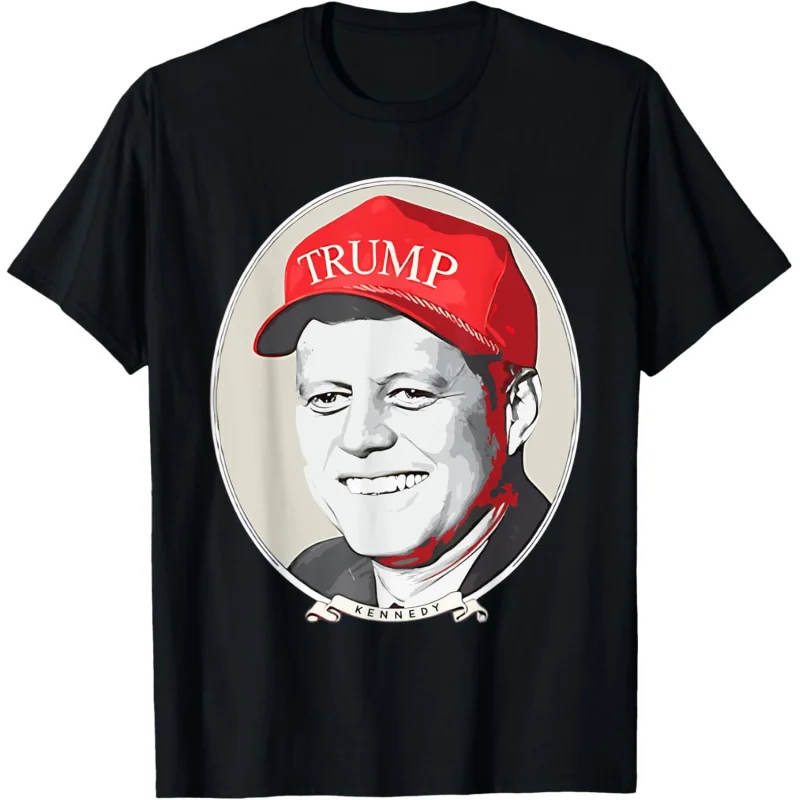 2025 Trump John F Kennedy Red Election Hat Trump T-Shirt