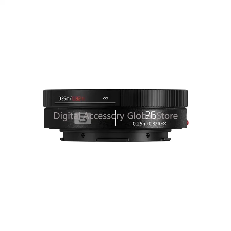 Original Single Focus Lens R 26mm f8 S-R26 Thin biscuits Lens For Panasonic Lumix S9 S5 S5II S1 S1H Camera